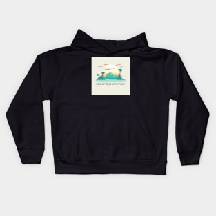 Take me to my happy place Kids Hoodie